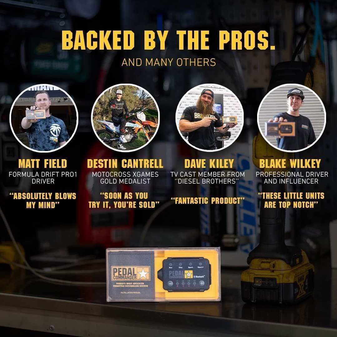 Pedal Commander's pros