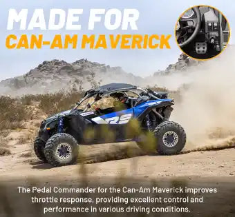 Can-Am Maverick 的踏板指挥官