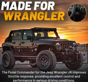 Jeep Wrangler 的踏板指挥官