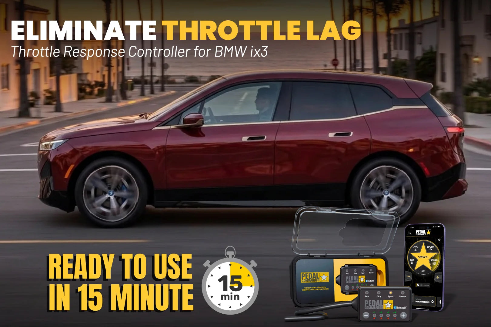 Pedal Commander for BMW iX