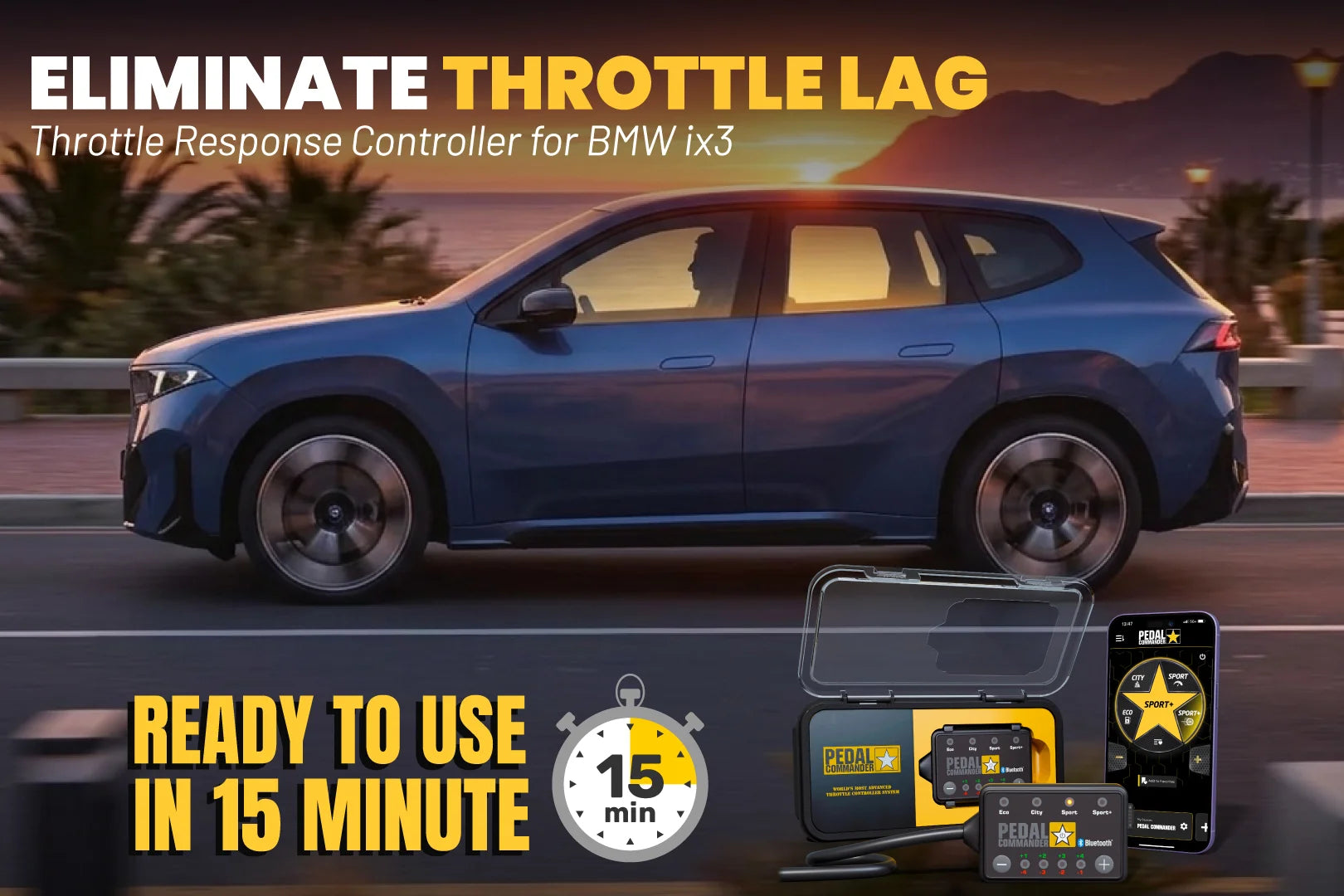 Pedal Commander for BMW iX3