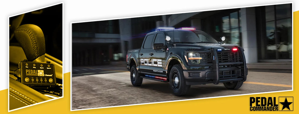 适用于Ford F150 Police Responder的Pedal Commander