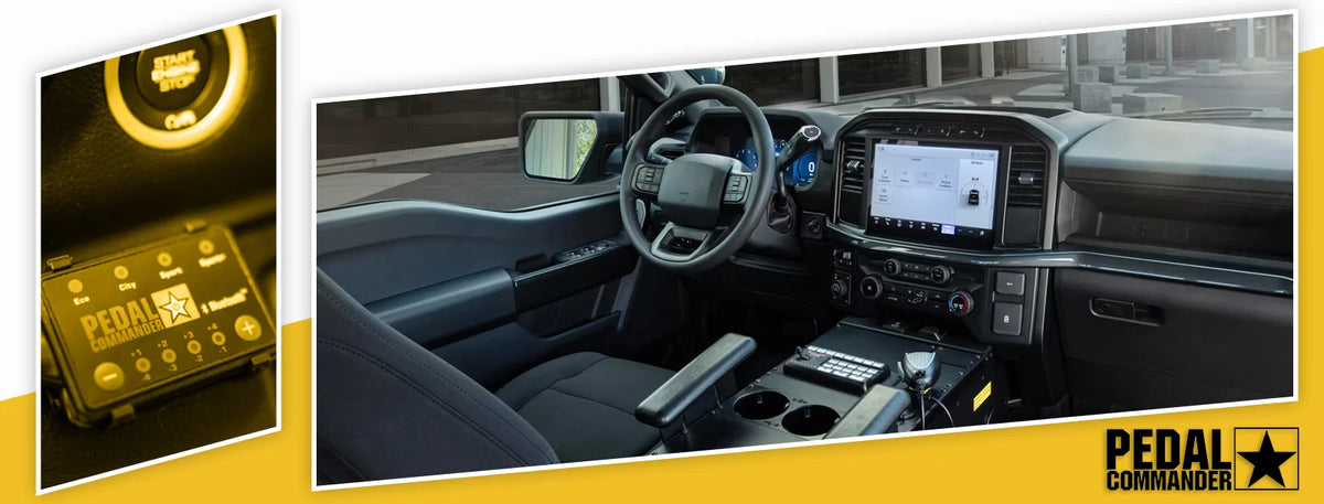 适用于Ford F150 Police Responder的Pedal Commander