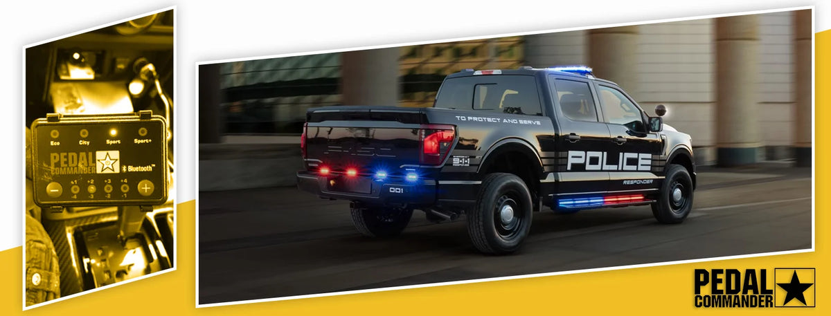 适用于Ford F150 Police Responder的Pedal Commander