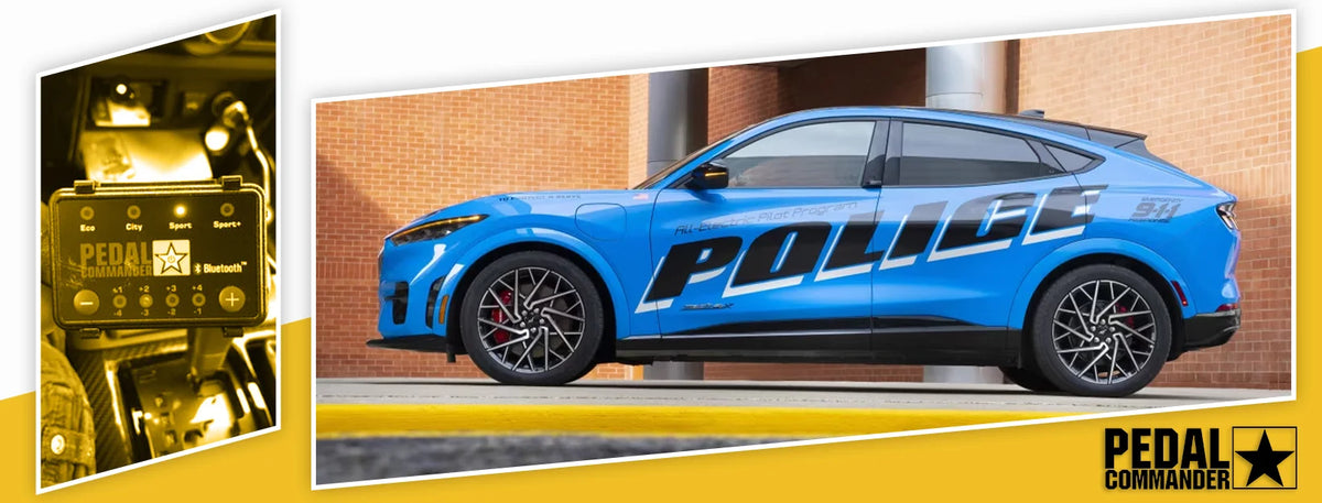 适用于Ford Mustang Mach-E GT Police的Pedal Commander