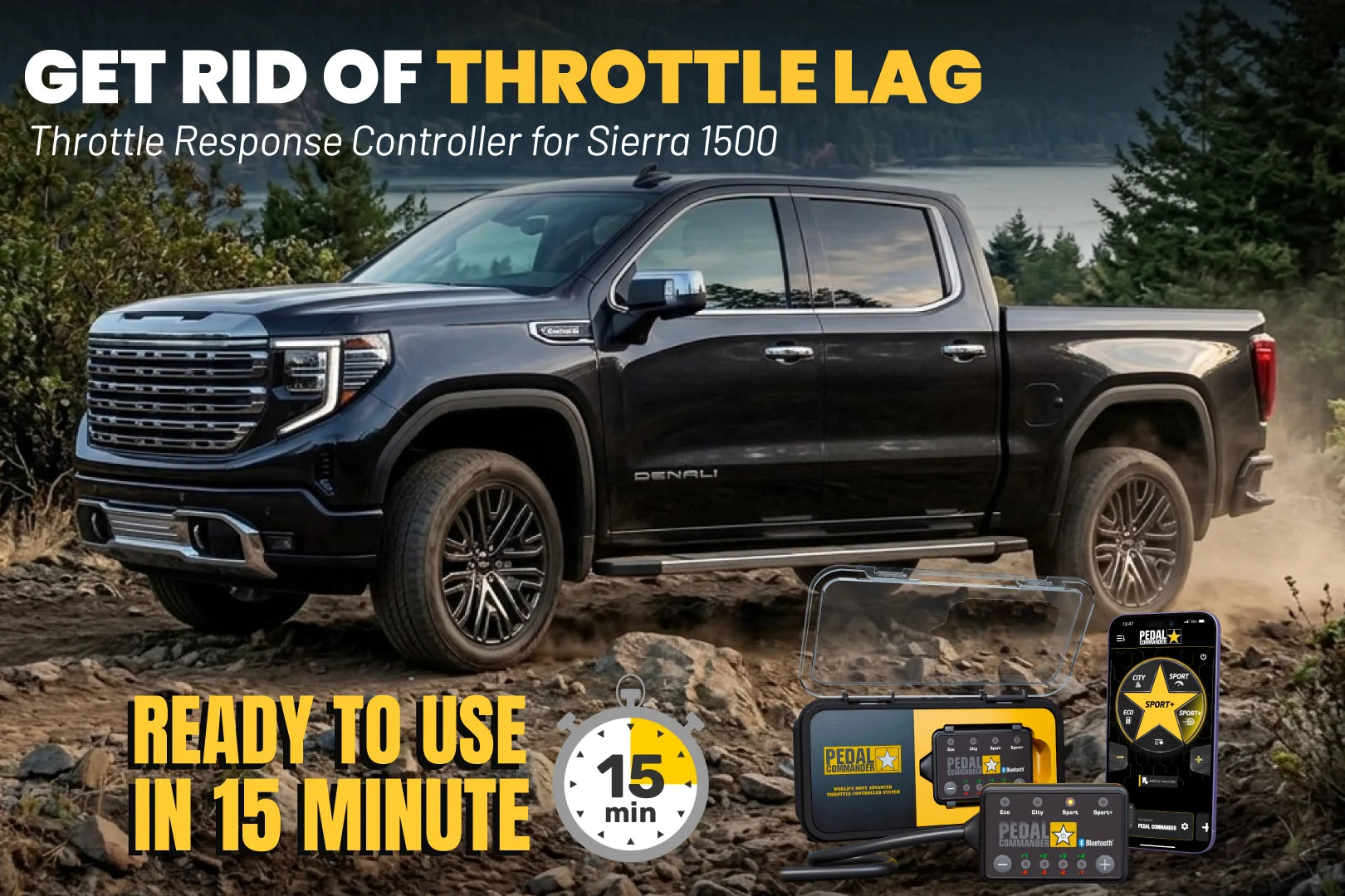 Pedal Commander 适用于 GMC Sierra 1500