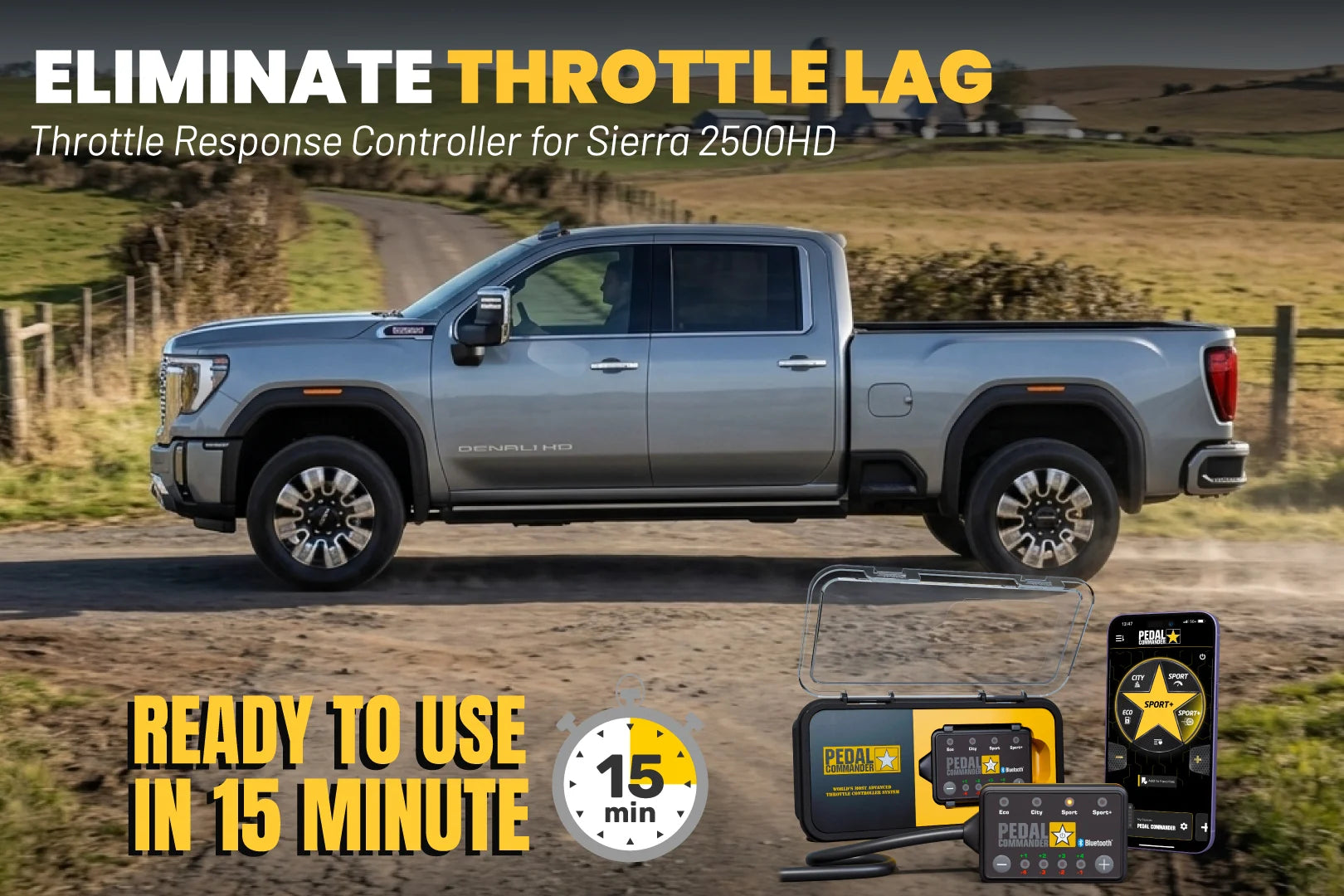 GMC Sierra 2500HD的踏板指挥官