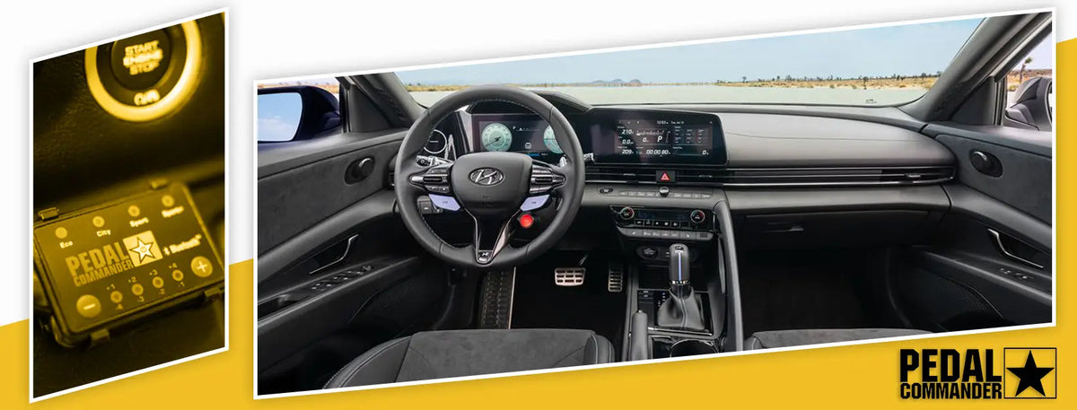 现代Elantra N的踏板指挥官
