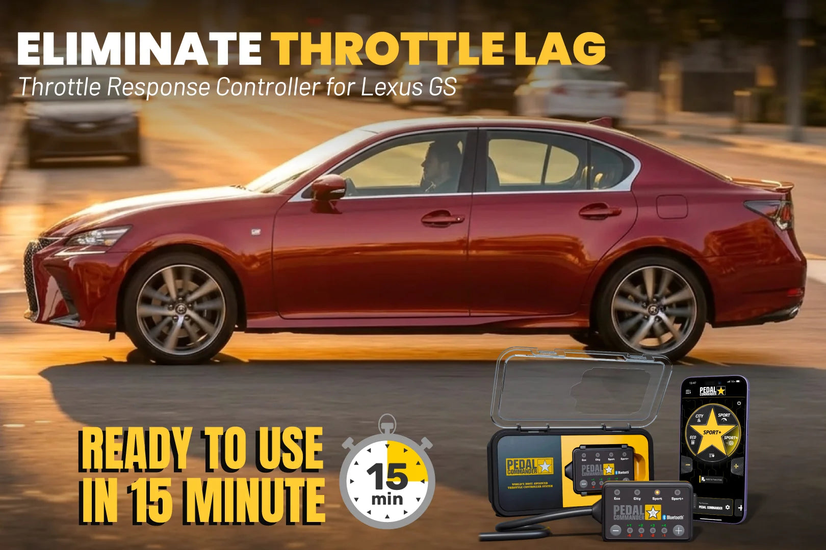 Lexus GS 的踏板指挥官