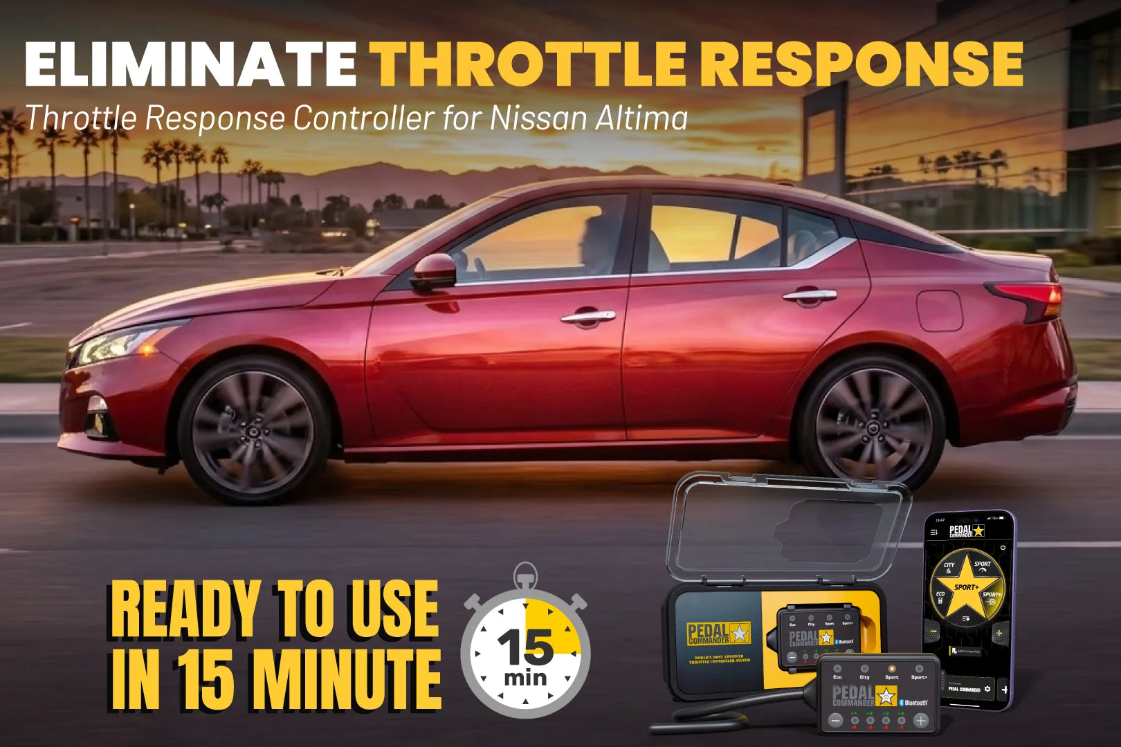 Nissan Altima 的踏板指挥官