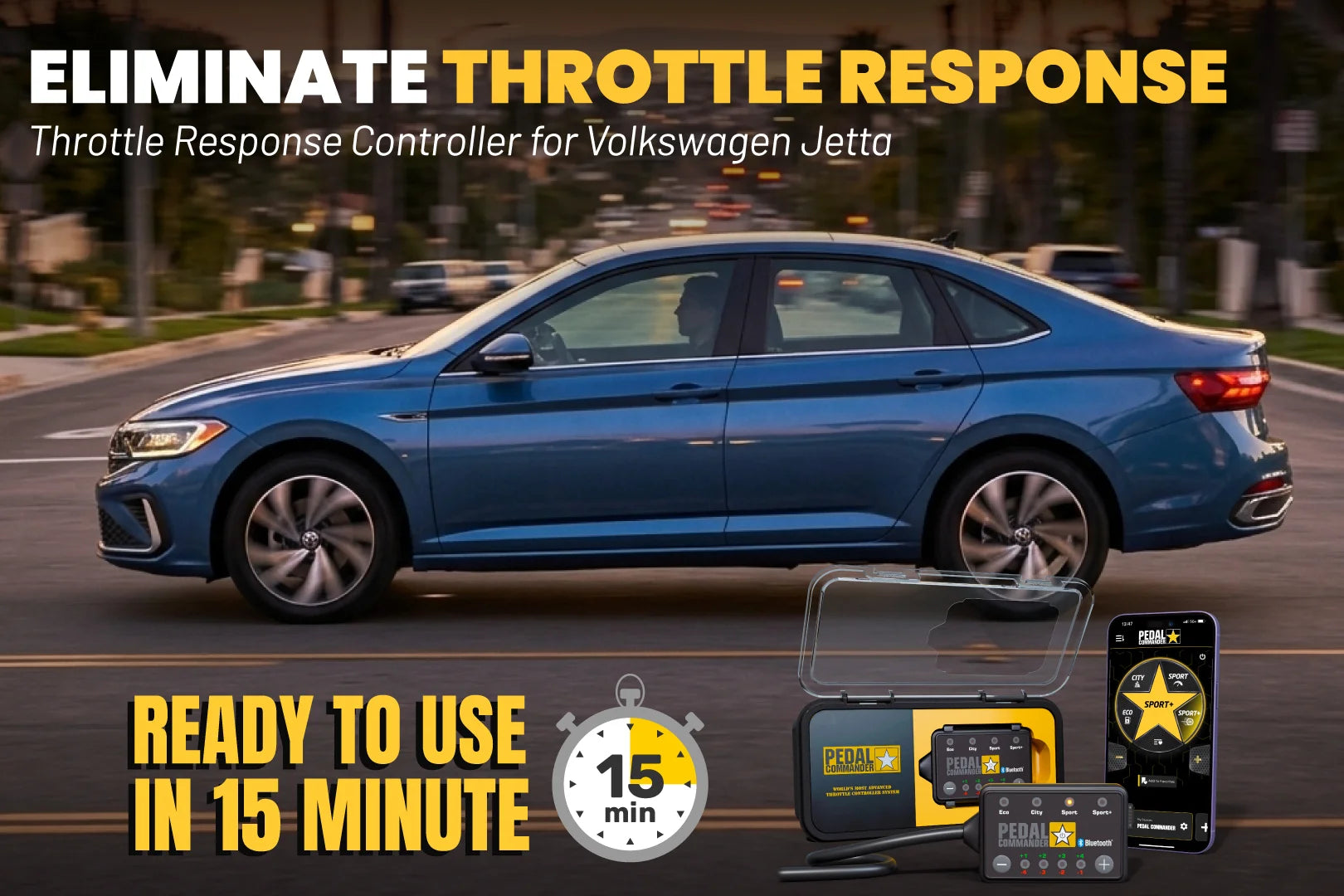 Pedal Commander for Volkswagen Jetta