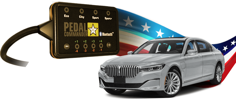 BMW 7 Series and the Pedal Commander, the only performance part to make it perfect