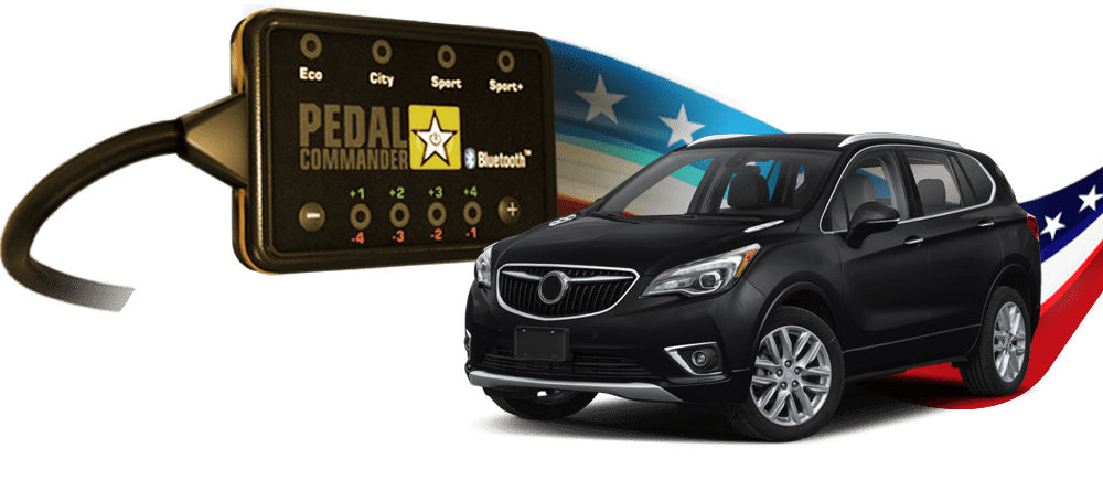 Buick Envision and the Pedal Commander, the only performance part to make it perfect