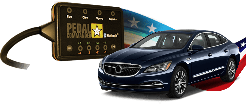 Buick LaCrosse and the Pedal Commander, the only performance part to make it perfect