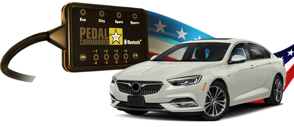 Buick Regal and the Pedal Commander, the only performance part to make it perfect