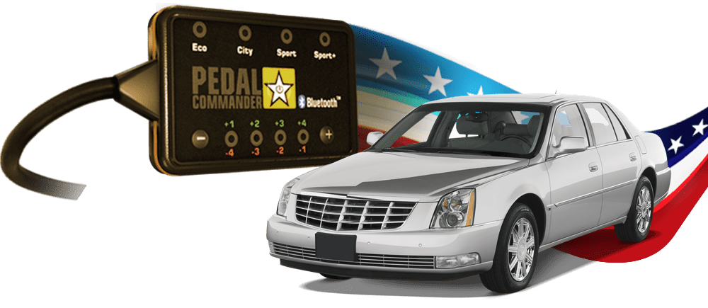 Cadillac DTS and the Pedal Commander, the only performance part to make it perfect