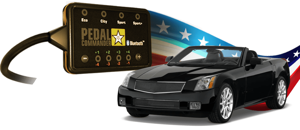 Cadillac XLR and the Pedal Commander, the only performance part to make it perfect