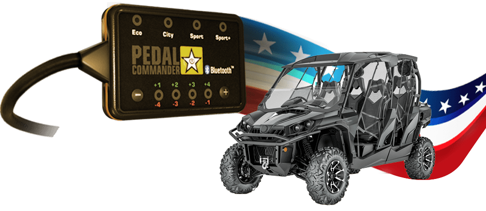 Can-Am Commander and the Pedal Commander, the only performance part to make it perfect
