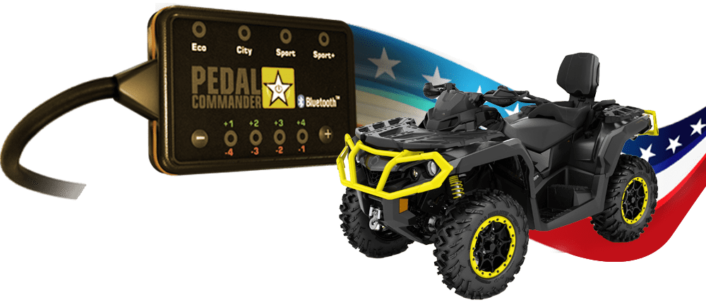 Can-Am Outlander and the Pedal Commander, the only performance part to make it perfect