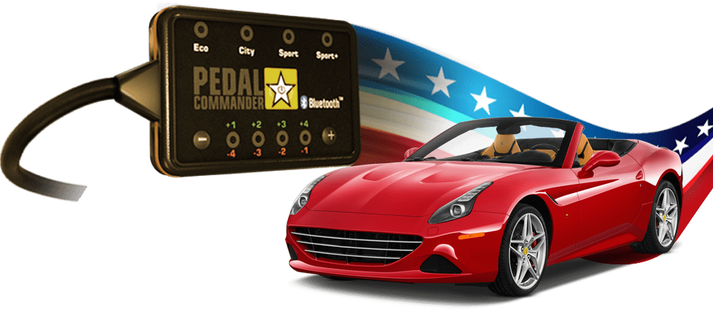Ferrari California and the Pedal Commander, the only performance part to make it perfect