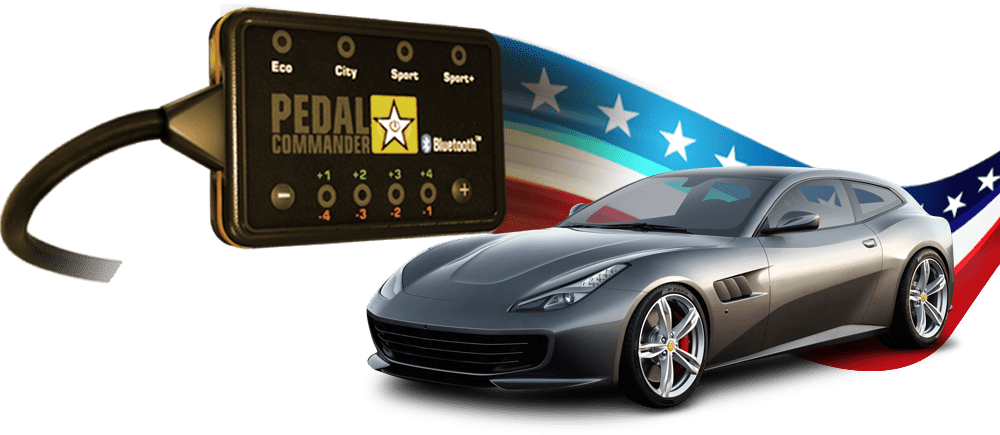 Ferrari GTC4 Lusso and the Pedal Commander, the only performance part to make it perfect