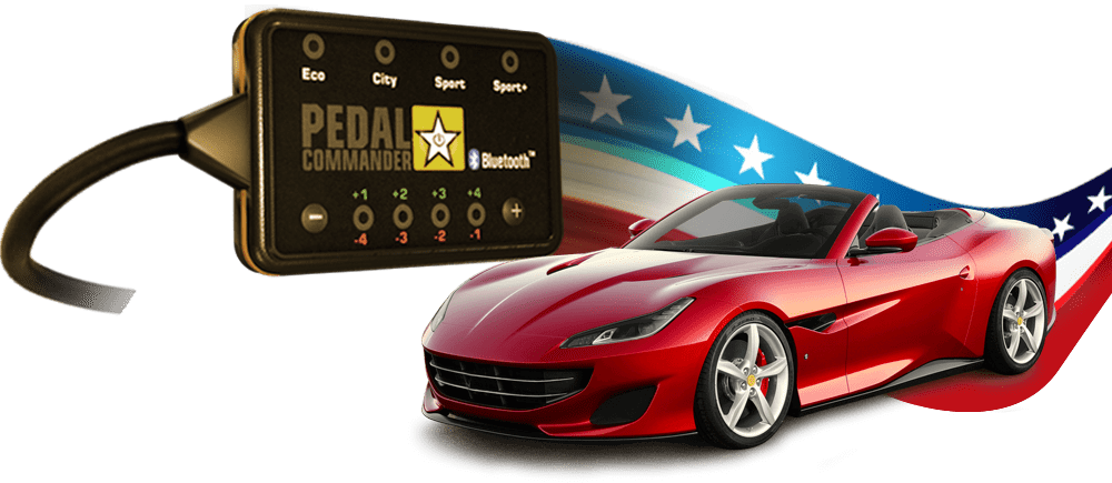 Ferrari Portofino and the Pedal Commander, the only performance part to make it perfect