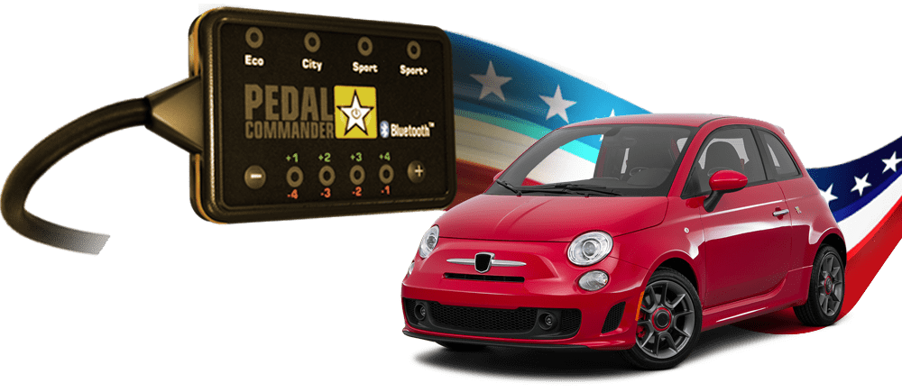 Fiat 500 and the Pedal Commander, the only performance part to make it perfect