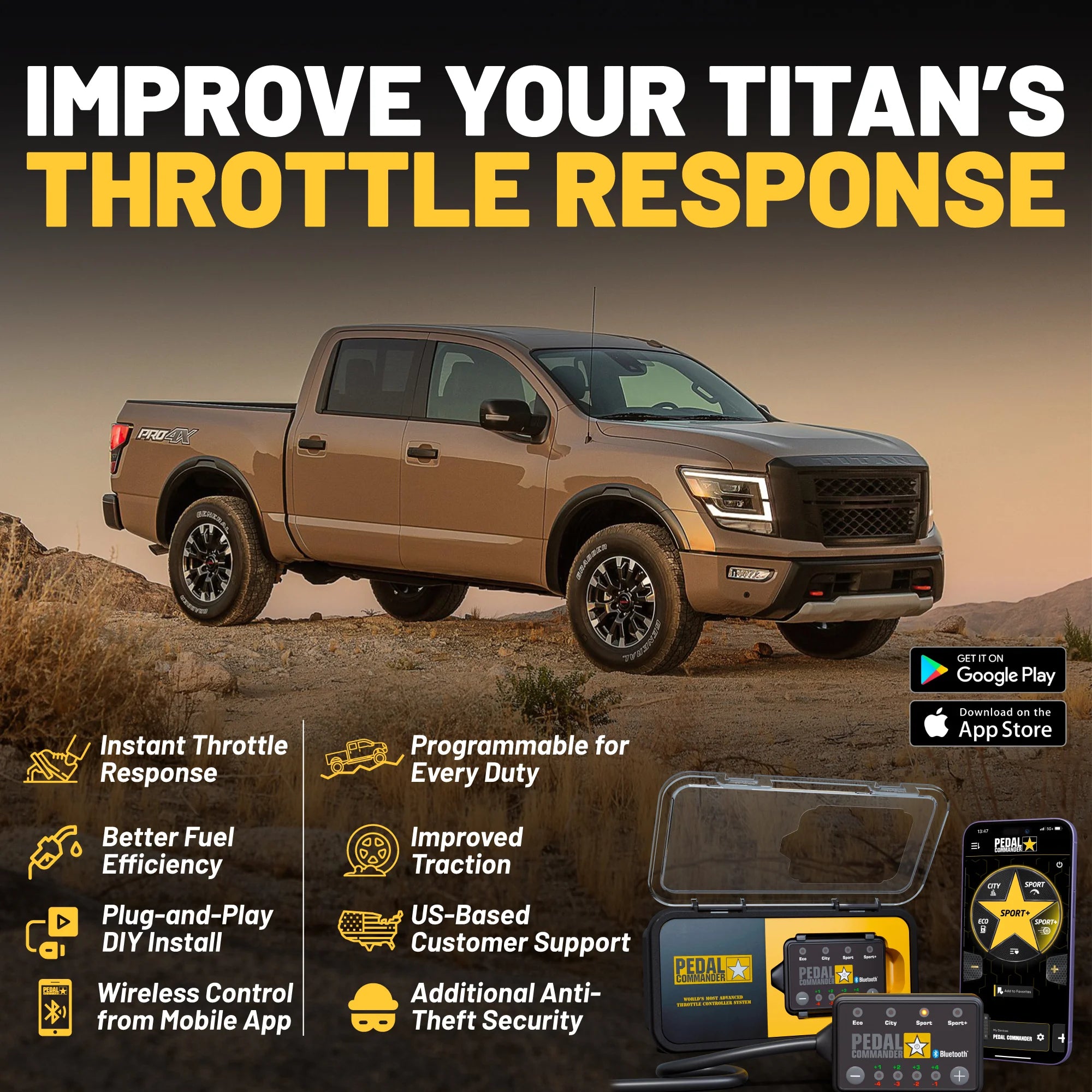 Nissan Titan的踏板指挥官