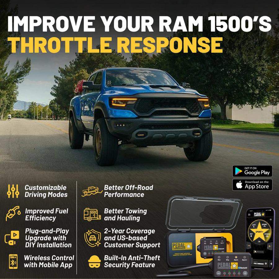 RAM 1500 的踏板指挥官
