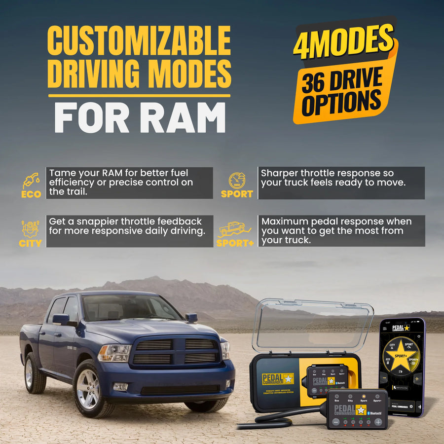 Dodge RAM的踏板指挥官