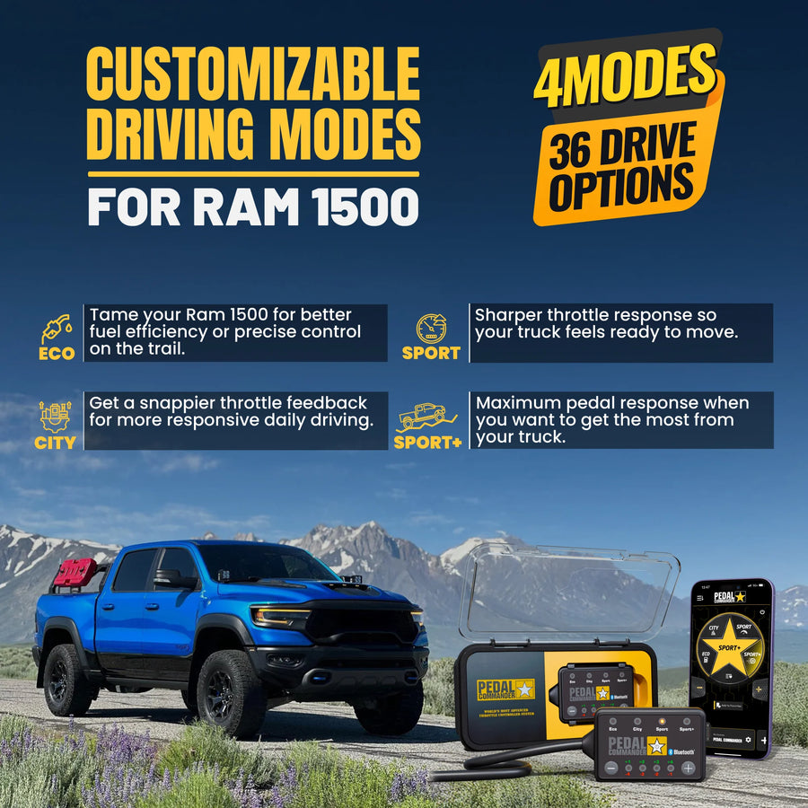 RAM 1500 的踏板指挥官