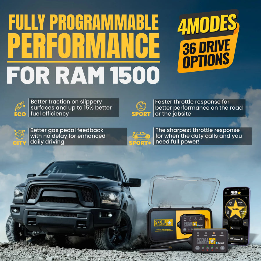 RAM 1500 Classic 第四代 (2019+) (3.0L 柴油 - 3.6L - 5.7L)