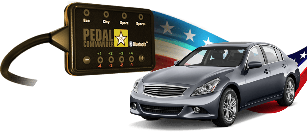 Infiniti G25 and the Pedal Commander, the only performance part to make it perfect