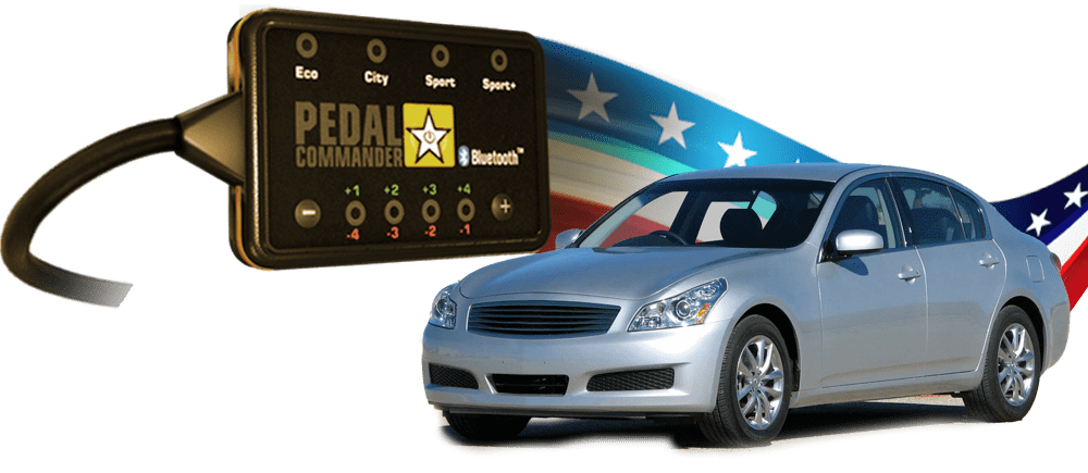 Infiniti G35 and the Pedal Commander, the only performance part to make it perfect