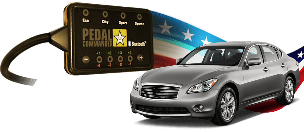 Infiniti M37 and the Pedal Commander, the only performance part to make it perfect