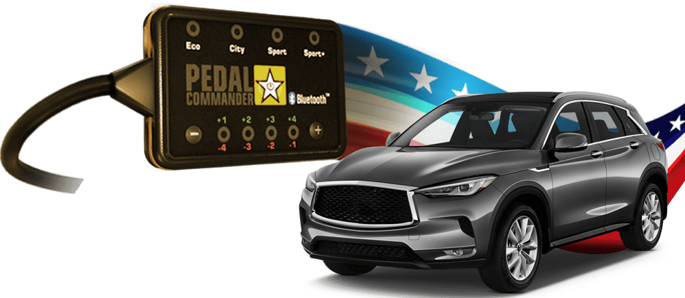 Infiniti QX50 and the Pedal Commander, the only performance part to make it perfect