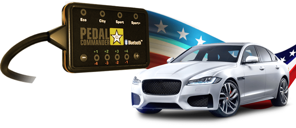 Jaguar XF and the Pedal Commander, the only performance part to make it perfect