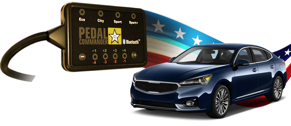 Kia Cadenza and the Pedal Commander, the only performance part to make it perfect