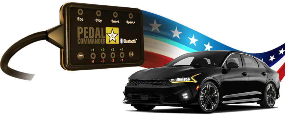 Kia K5 and the Pedal Commander, the only performance part to make it perfect