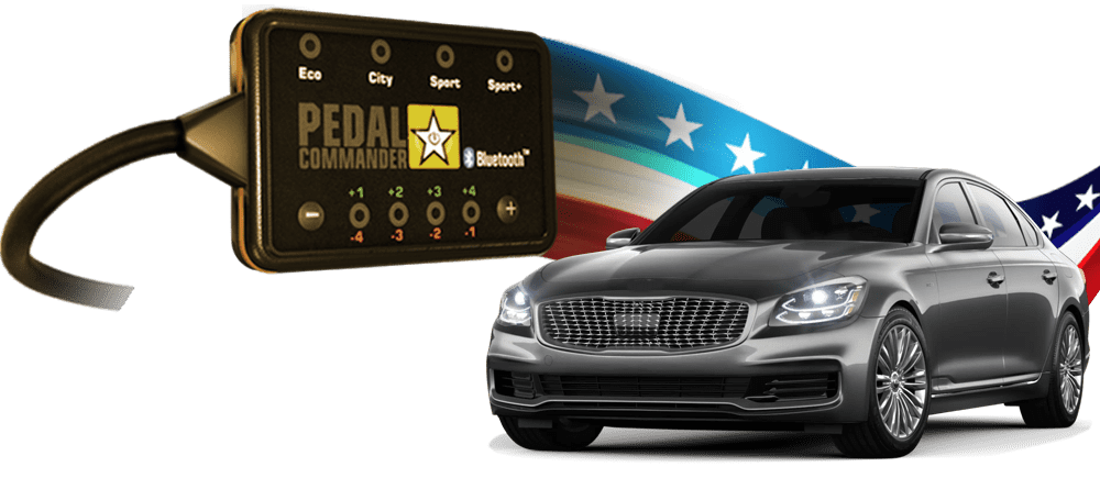 Kia K9 and the Pedal Commander, the only performance part to make it perfect