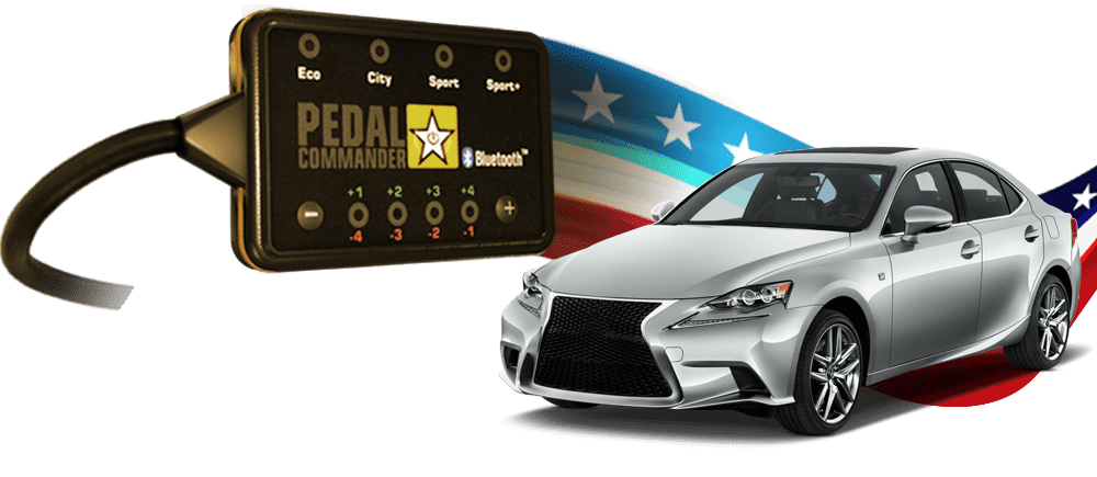 Lexus IS and the Pedal Commander, the only performance part to make it perfect