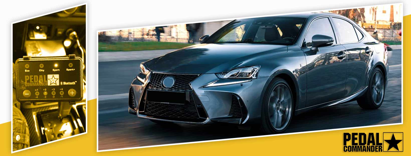 Lexus IS 的踏板指挥官