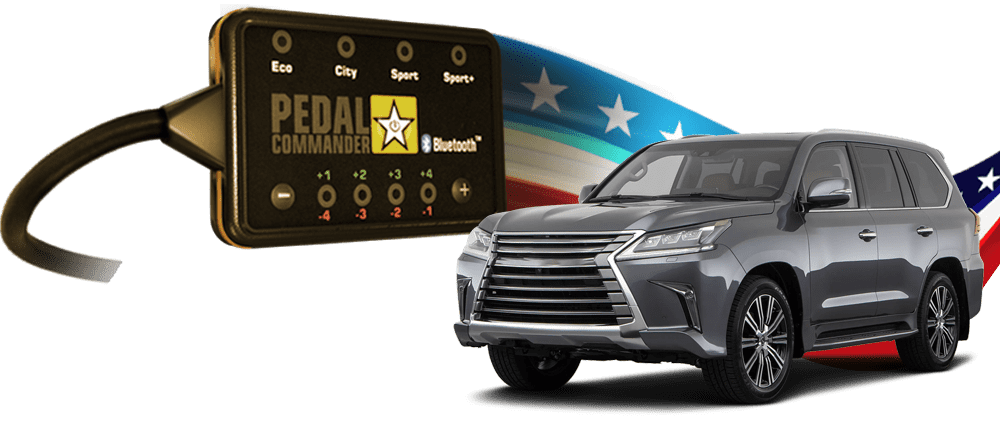 Lexus LX and the Pedal Commander, the only performance part to make it perfect