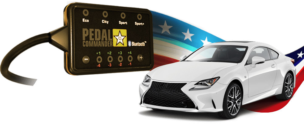 Lexus RC and the Pedal Commander, the only performance part to make it perfect