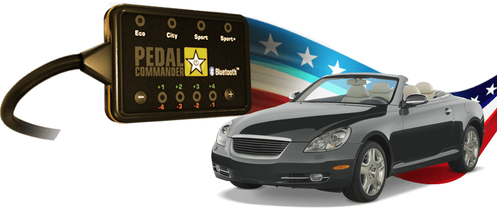 Lexus SC and the Pedal Commander, the only performance part to make it perfect