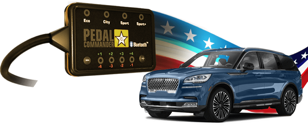 Lincoln Aviator and the Pedal Commander, the only performance part to make it perfect