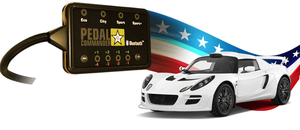 Lotus Elise and the Pedal Commander, the only performance part to make it perfect
