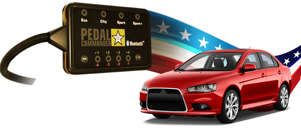 Mitsubishi Lancer and the Pedal Commander, the only performance part to make it perfect