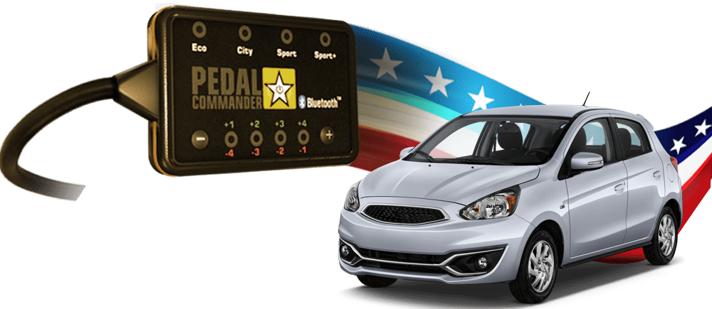 Mitsubishi Mirage and the Pedal Commander, the only performance part to make it perfect