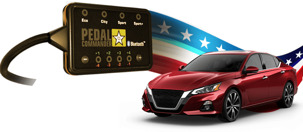 Nissan Altima and the Pedal Commander, the only performance part to make it perfect